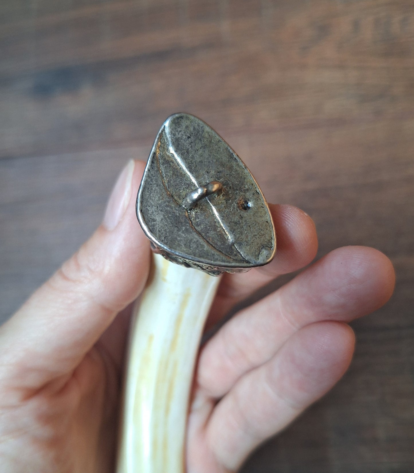 Vintage Nepalese wild boar tusk pendant