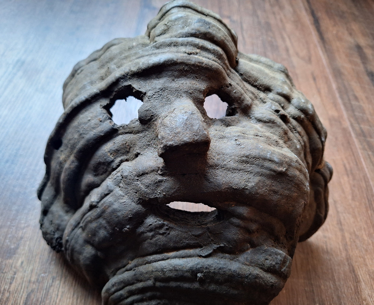 Antique Nepalese mushroom mask #10