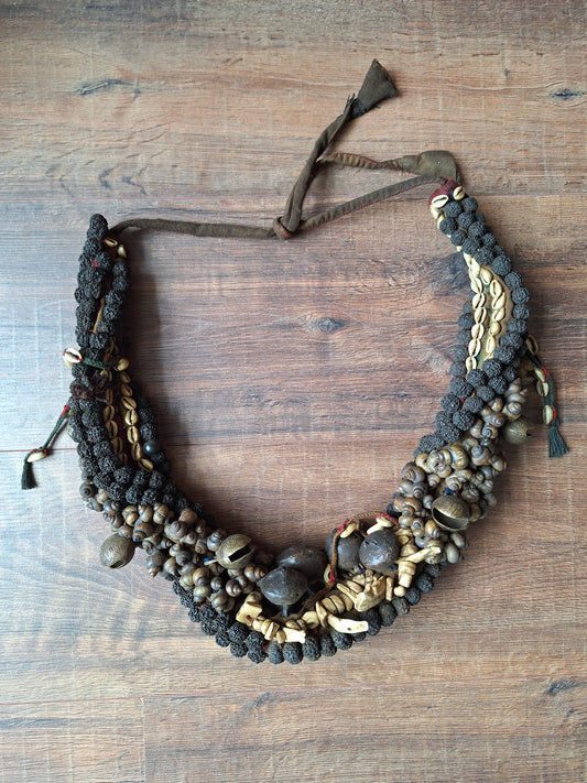 Vintage Nepalese shamanic belt