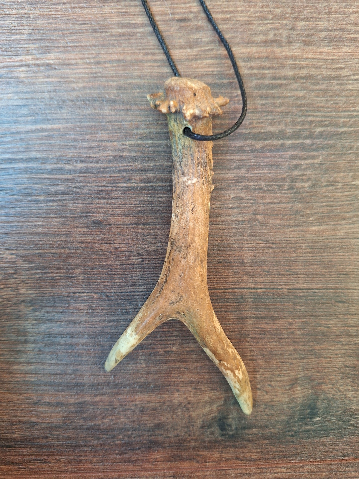 Roe deer antler necklaces