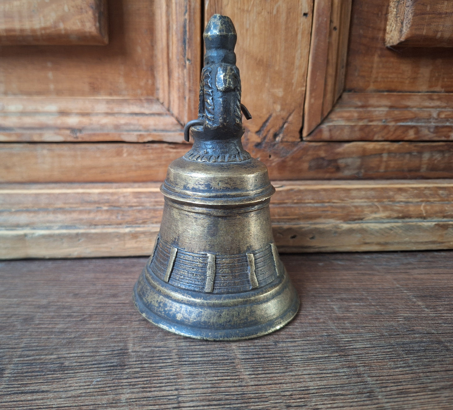 Old Nepalese temple bell