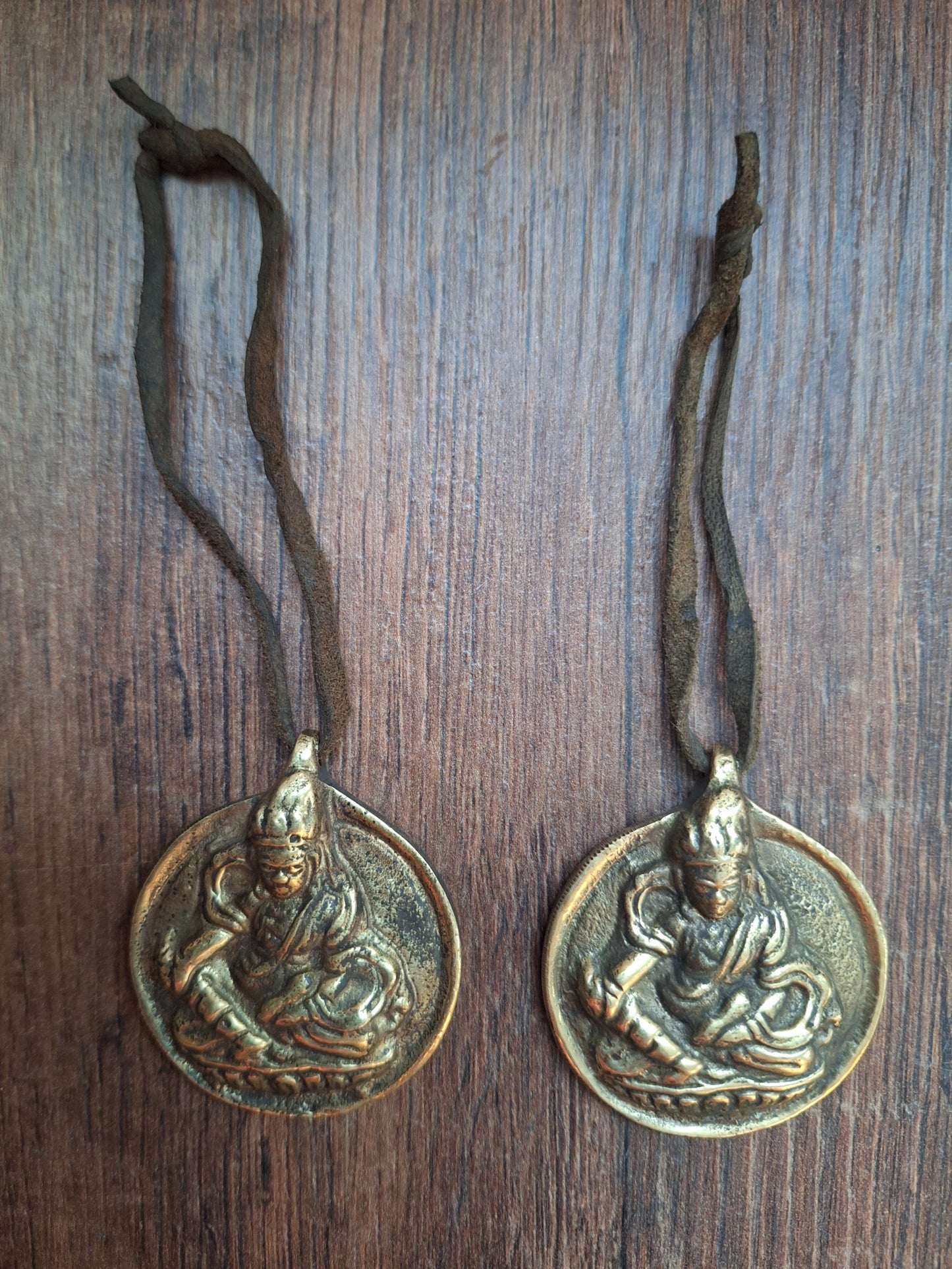 Vintage Nepalese melong Dzambala and Si Pa Ho 46 millimeters