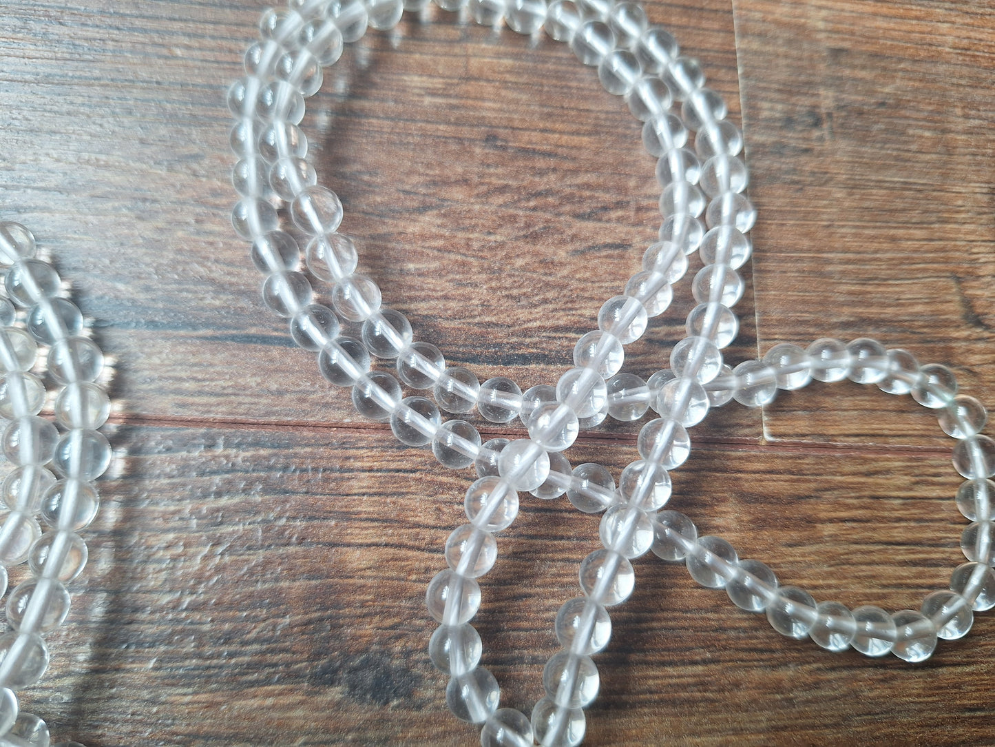 Quartz crystal mala