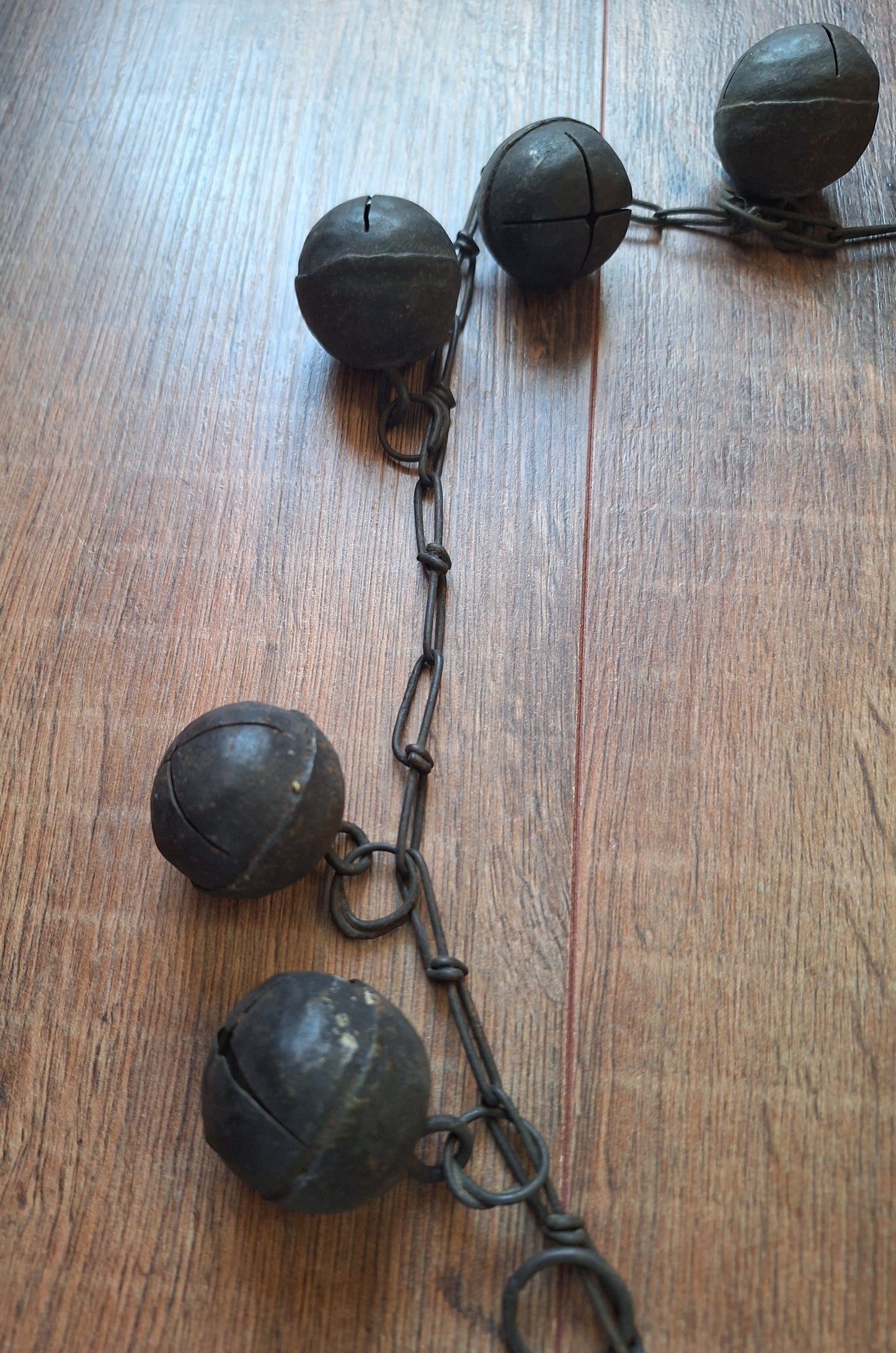 Old Nepalese shamanic bell chain #2