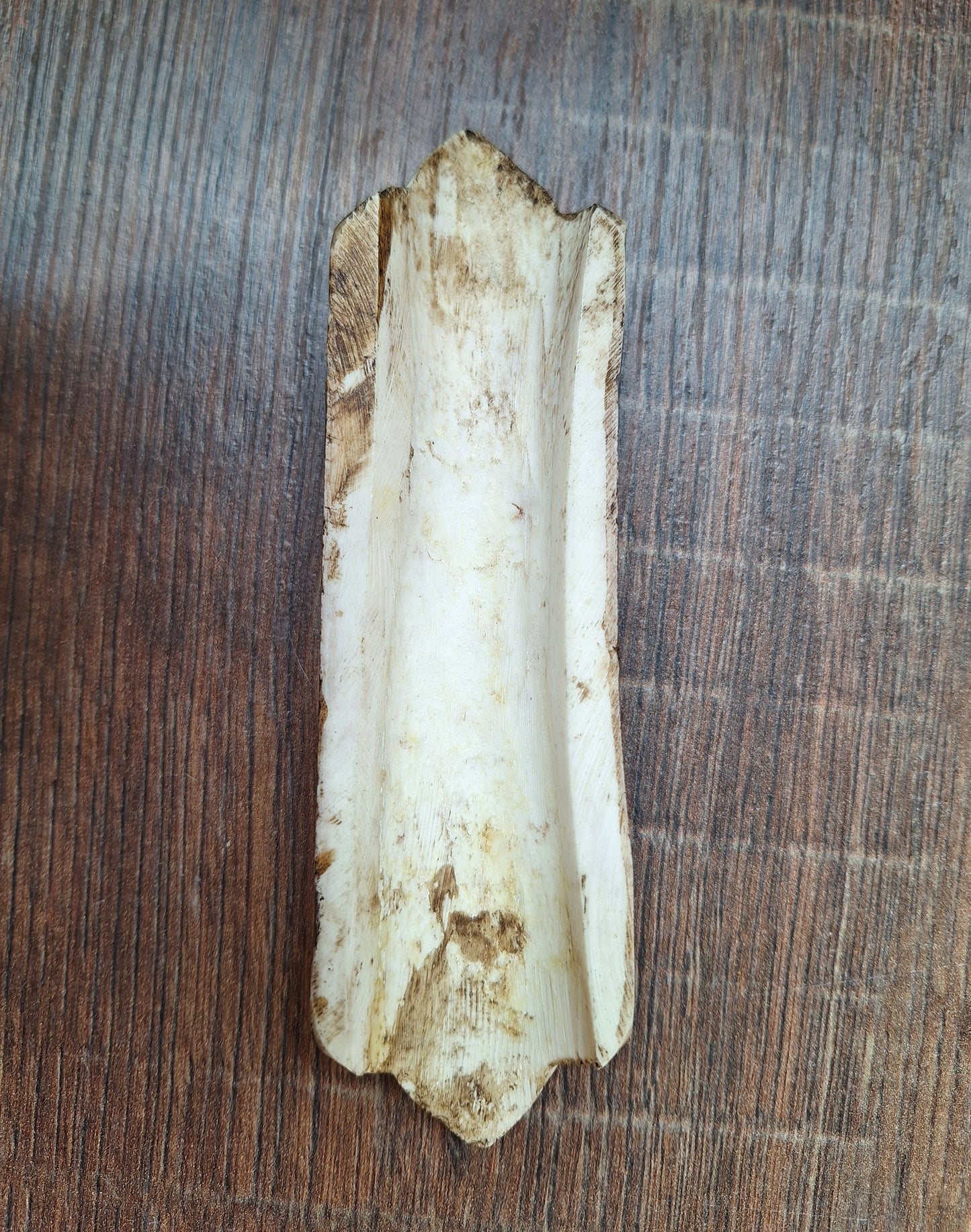 Vintage yak bone carving Vajrapani Krodha
