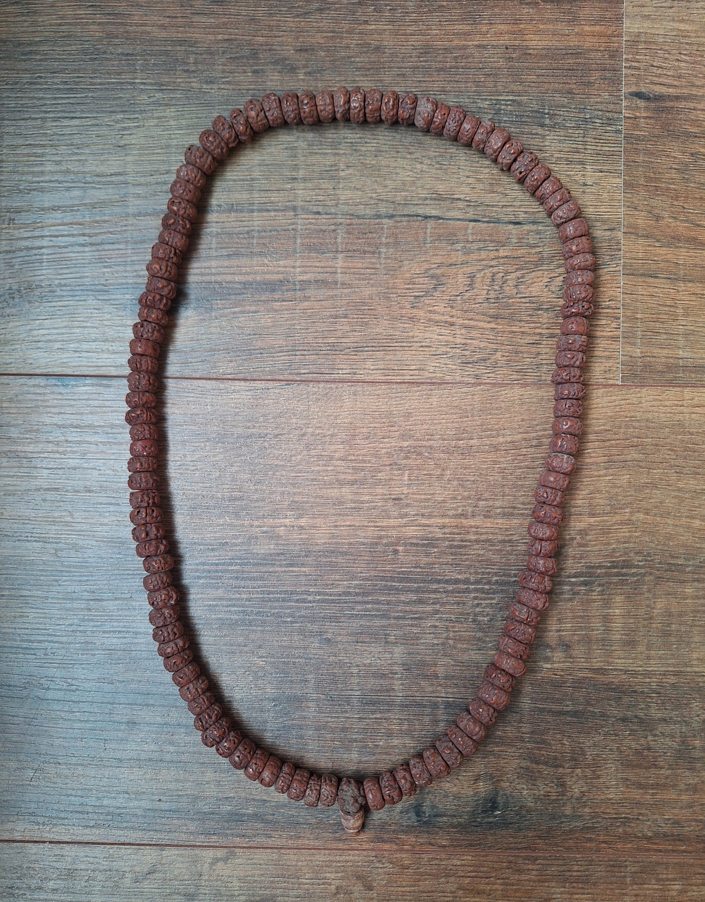 Vintage Nepalese rudraksha mala #21
