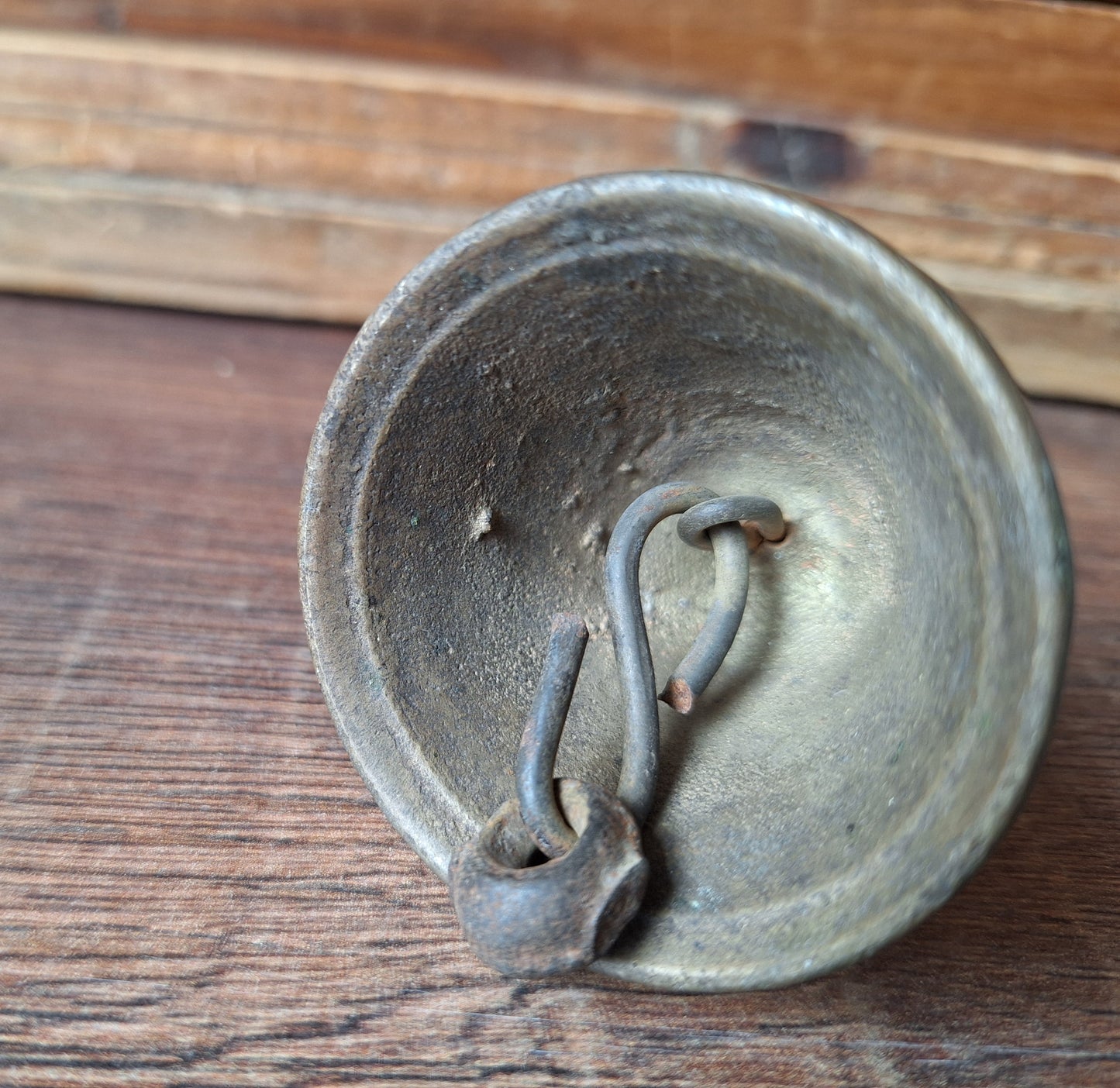 Antique bronze Garuda altar bell