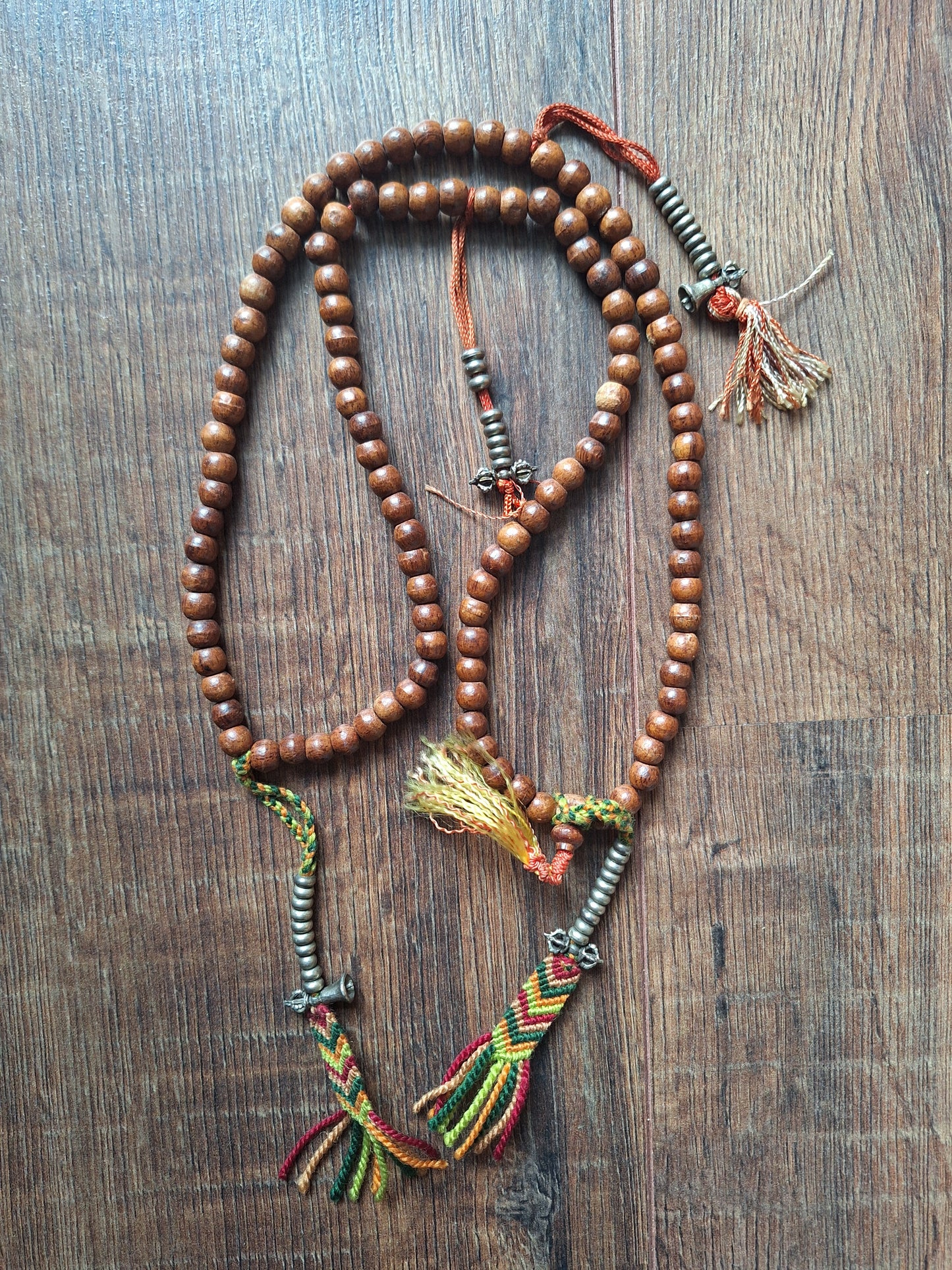 Vintage wooden mala