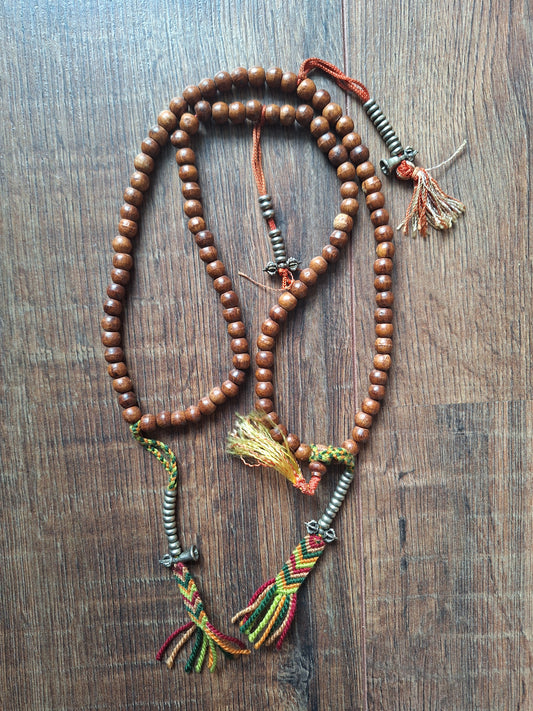 Vintage wooden mala