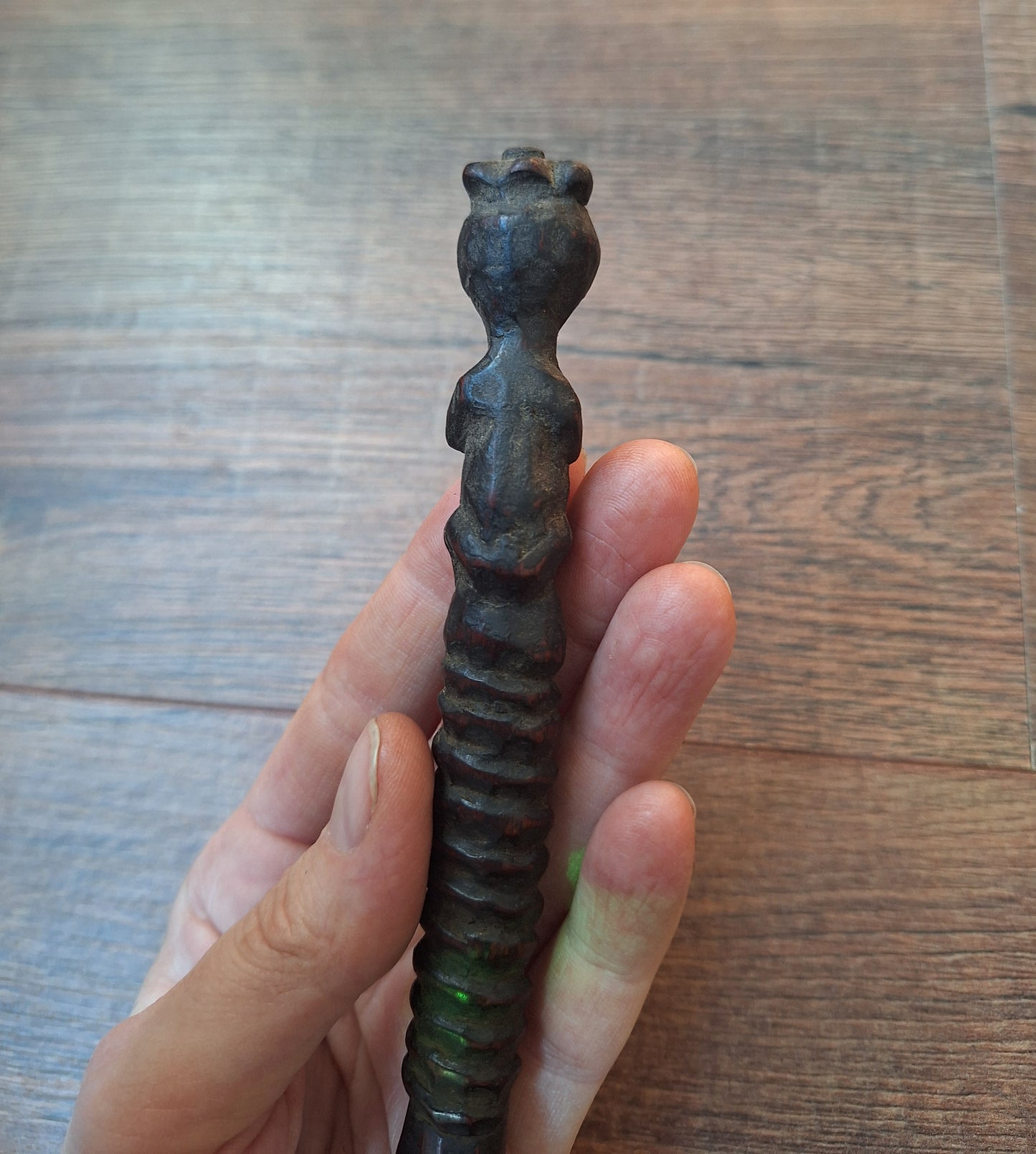 Antique Nepalese drum beater #6