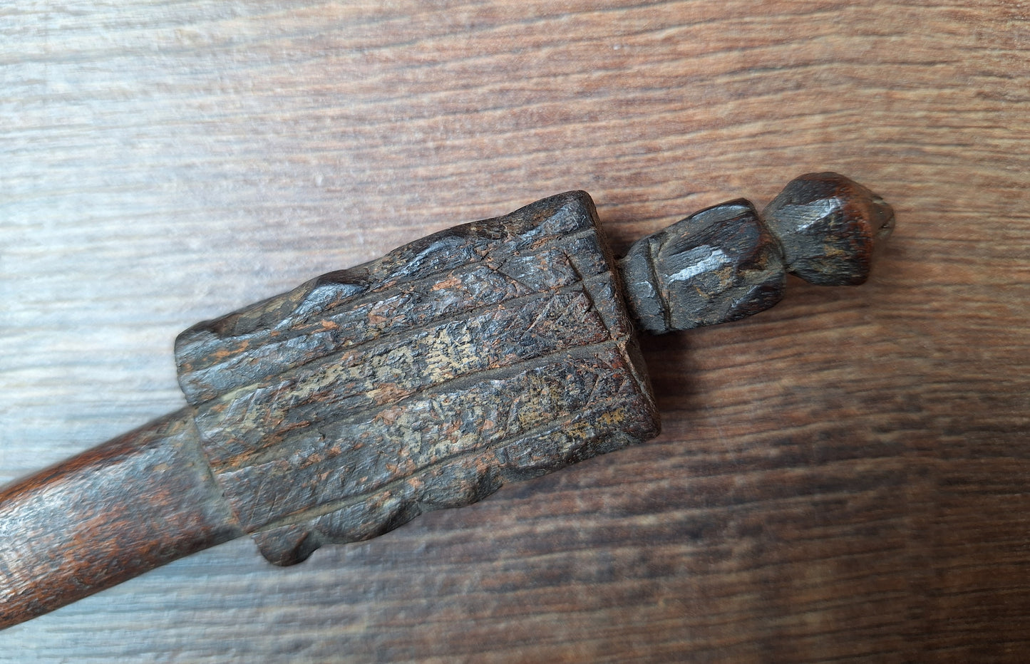 Antique Nepalese drum beater #1