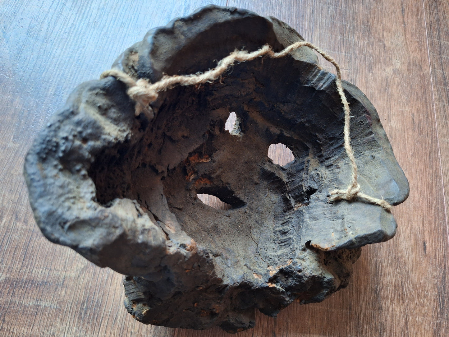 Antique Nepalese mushroom mask #10