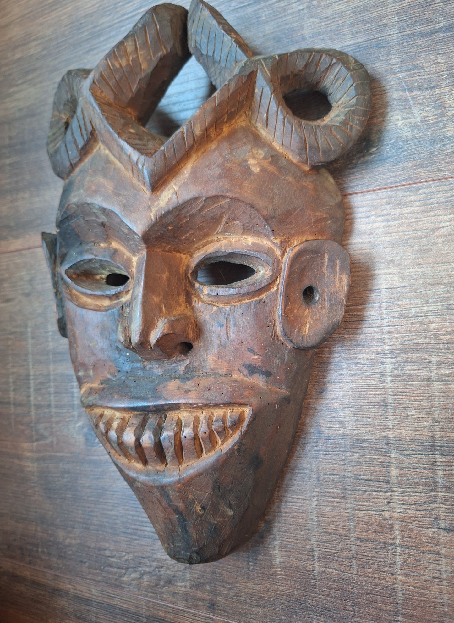 Old Nepalese wooden mask
