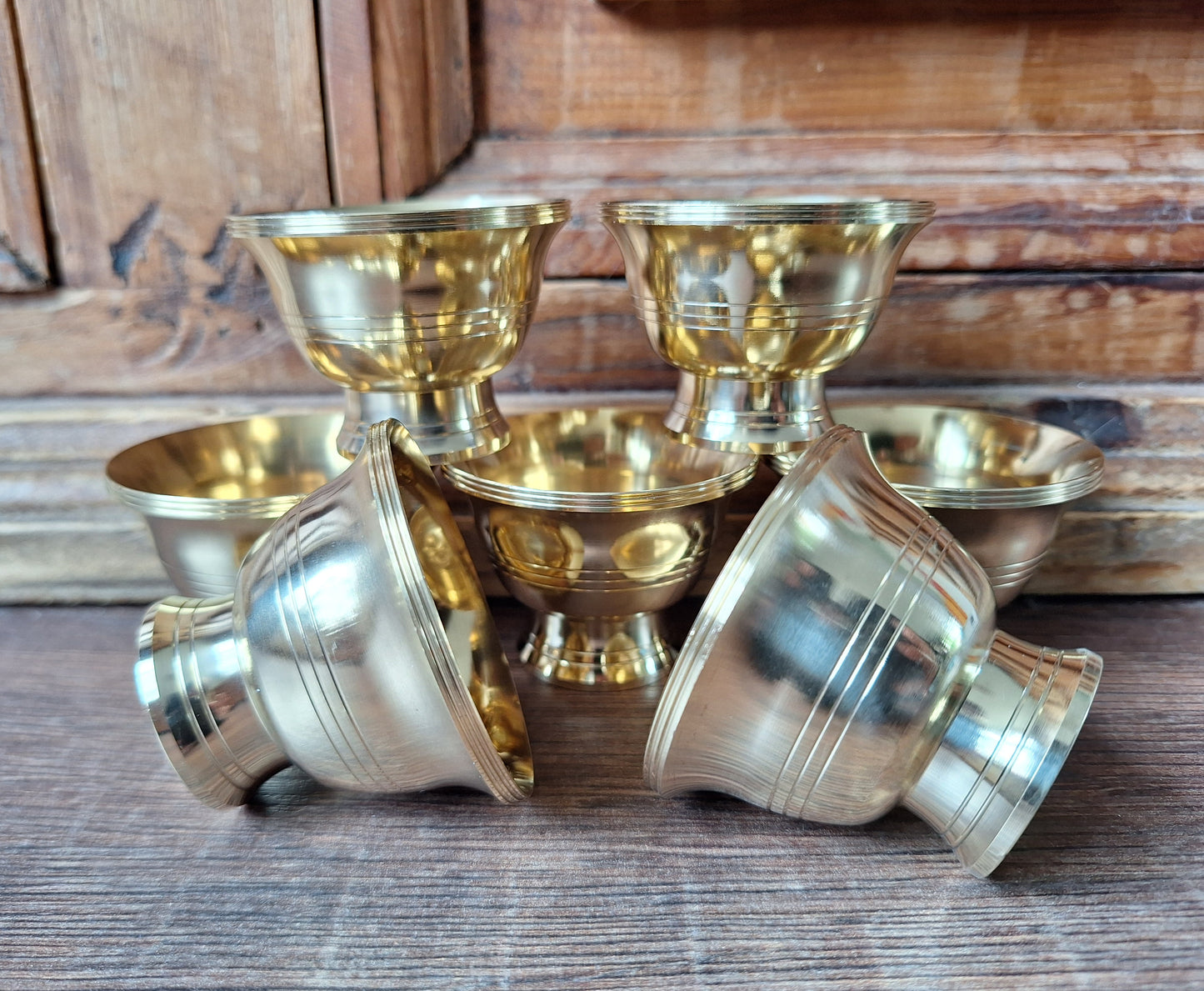Stainless steel offering bowl