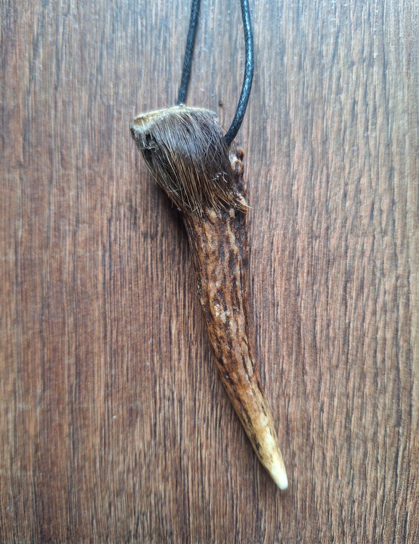 Roe deer antler necklaces
