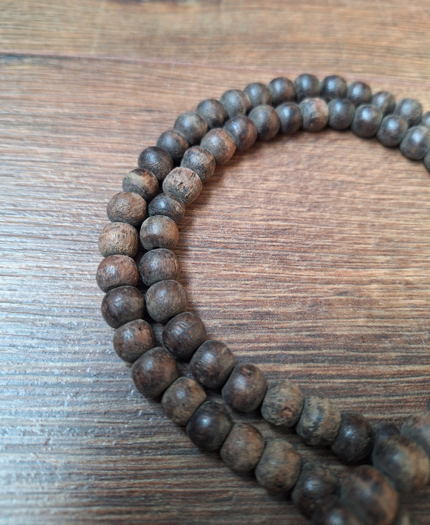 Vintage wooden mala